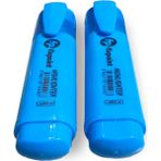 Cmk FP-2487 Neon Fosforlu Kalem Seti 2'li Paket - 1 Çift - Mavi