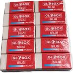 Cmk Globox Küçük Boy Beyaz Silgi Seti 10'lu Paket