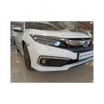 Çmk Honda Civic Fc5 2019-2021 Ön Sis Kaşı Kaplaması Nikelaj ( Makyajlı Kasa)