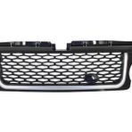 Cmk Land Rover RR Sport 2005-2009 İçin Uyumlu Gri Şeritli Siyah Panjur