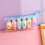 Cmk Mini Havuç Fosforlu Kalem Seti 6 Pastel Renk