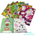 Cmk Neon Boyama Kitabım 8 Kitaplık Set - 8 Kitap Set
