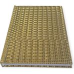 Cmk Nt-27 Sert Kapak Simli Noktalı Not Defteri 13,5 x 19CM Çizgili - Altın