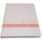 Cmk Pastel Colors Sert Kapak Not Defteri 17X24CM 80 Yaprak - Pembe - Kareli