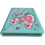 Cmk Puffy Pf-80 Pofuduk Not Defteri 13 x 18 cm 96 Yaprak Çizgili - Su Yeşili
