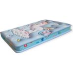 Cmk Puffy Unicorn Desenli Pofuduk Not Defteri 13 x 18 cm 96 Yaprak Çizgili - Açık Mavi