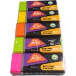 Cmk RS20 Büyük Boy Neon Silgi Seti 5'li Paket