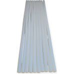 Cmk Şeffaf Ince Mum - Çubuk Silikon 7Mm X 29,5 cm 10 Adet