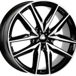 CMS 1130-02 7.5x19"-5x112 Et50 57.1 Diamond Black Gloss 4 Adet Jant