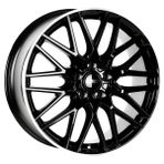 CMS 4 Adet 1064-04 8.0x19-5X120 ET52 65.1 Diamond Rim Black Gloss Jant