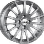 CMS 465-26 6.5X15" -4X108 Et25 65.1 Racing Silver 4 Adet Jant