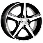 CMS 642-01 6.5x15"-4x100 Et35 67.2 Diamond Black Gloss 4 Adet Jant