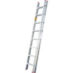 CMS Cömert Merdiven 2 Parçalı Alüminyum Sürgülü Merdiven 2X8 Basamaklı (ASM.02) - 2X8 BASAMAKLI 5 METRE