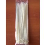 CmSolar 4,8x400 100 Adet Beyaz Nylon 6.6 Kablo Bağı Cırt Kelepçe