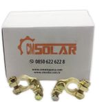 CmSolar Artı Eksi Takım + - Akü Kutupbaşı
