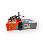 Cmsolar Flash White Seri H1 Led Far Ampulü Çakarlı Kumandalı 50-75-100W 15.000 Lümen 6500K Beyaz Işık