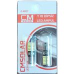 CmSolar T10 Dipsiz Park-Plaka-Tavan Aydınlatma LED Beyaz Işık Ampul