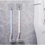 CMT Ergonomik Tasarımlı Silikon Gri Tuvalet Fırçası