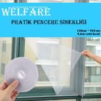 CMT Welfare Kendin Yap Ayarlanabilir Pencere Sinekliği