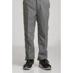 CMZ Collection Çocuk Eşofman Belli Likralı Kumaş Esnek Okul Pantolonu - Gri - 7 Yaş