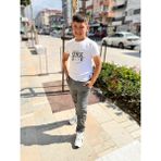 CMZ Collection Çocuk Likralı Esnek Eşofman Belli Okul Pantolonu - 14 Yaş - Füme