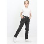 CMZ Collection Çocuk Likrasız Kaliteli Rahat Kesim Baskısız Okul Pantolonu - 12 Yaş - Füme