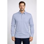 CMZ COLLECTİON Erkek Pamuklu Gömlek Yaka Uzun Kollu Polo Tişört – Slim Fit, Cepli, Günlük şık