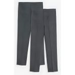 Cmz Collection Rahat Esnek Dokuma Kumaş Eşofman Belli Yüksek Bel Trend Çocuk Okul Pantolon u - 5 Yaş - 0-Gri