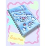 Cnbys Sanrio Karakterli Yumşak 3D Kapaklı 80 Yaprak Özel Ajanda Defter, Kuromi, My Melody, Cinnamaroll