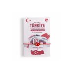 CNBYs Türkiye A Milli Futbol Takımı Bilekliği 8’li Set | Ay Yıldız Taraftar Bilekliği | Milli Takım Hatıra Hediyelik