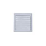 CNE Ticaret 30x30 cm Alüminyum Menfez, Beyaz, Banyo WC Havalandırma Panjuru