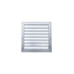 CNE Ticaret 45x45 Alüminyum Menfez Eloksal Parlak Uzun Ömürlü Banyo WC Havalandırma Panjur