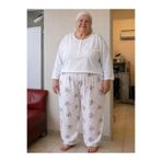 CNG MODA Büyük Beden Anne Yazlık Pijama Altı