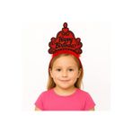 CNGZHN Kırmızı Happy Birthday Doğum Günü Prenses Tacı