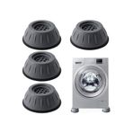 CNGZSHOP Çamaşır Bulaşık Makinesi Ayağı Altlığı Titreşim Önleyici Ayak Kaydırmaz Yükseltici Vantuzlu 4 Adet