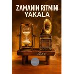 CNGZSHOP Gramofon ve Kum Saati Tasarımlı Dekoratif Masa Üstü Biblo | Vintage Ahşap Standlı Retro Aksesuar