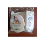 CNGZSHOP Kolejen Özlü Doğal Süngerli Sabun, Kese,şimşir Tarak, Ponza Topuk Taşı 4'lü Hijyenik Set