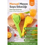 CNGZSHOP Manuel Meyve Suyu Sıkacağı – Süzgeçli Yeni Nesil Narenciye & Katı Meyve Sıkacağı