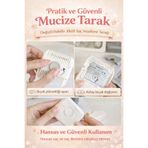 CNGZSHOP Mucize Tarak | Değiştirilebilir Jiletli Saç İnceltme Tarağı