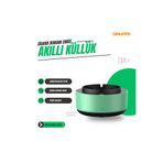 CNGZSHOP Sigara Kokusu Giderici Hava Temizleyici Küllük, Duman Emici Akıllı Cihaz, Yeşil