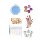 cnk craft shop Epoksi Magnet Başlangıç Seti , Nişan Söz Epoksi Magnet