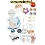 cnk craft shop Şeffaf Epoksi Reçine Epoksi Başlangıç Seti Kendi Işini Kur Hobi Seti Kendin Yap 750gr Epoksi HEDİYE