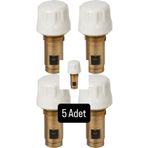 CNK Termostatik Radyatör Petek Vanası Ventili 41.3mm 5'Lİ (Kompakt Tip Panel Radyatörler İçin)