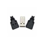 CNL 4 Pin Usb Erkek Soket Plastik Kapaklı Bağlantı