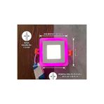 CNL Kare Sıva Altı Led Spot Aydınlatma 9 WATT Çift Renk 3 Kademe Pembe Beyaz Gece Lambası Armatür
