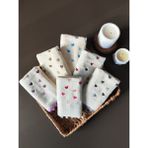 Cnr Garden Nakışlı Ponpon 6 Adet Pamuk 30x50 cm El Yüz Mutfak Havlusu Yumuşak Desenli Su Emici Set - Karma - 30 x 50 cm