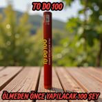 CNS Concept Ölmeden Önce Yapılacak 100 Şey Kazı Kazan Posteri - Renkli
