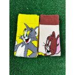 CNS Tom ve Jerry 2 Çift Soket Çorap - 36 - 44 - Çok Renkli