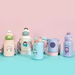 Cnsz 500ML 316 Paslanmaz Çelik Termos Çocuk Şişesi - Pembe