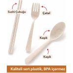 Cnsz Mama Kaşığı , Çatal Sert Plastik Bpa Içermez